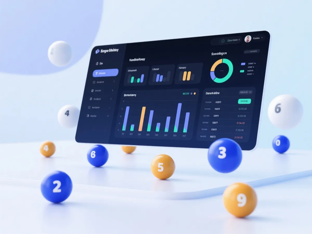 澳门六合彩开奖结果查询界面示意图